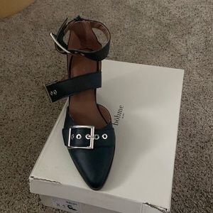 Boheme Zuri Black buckle heel